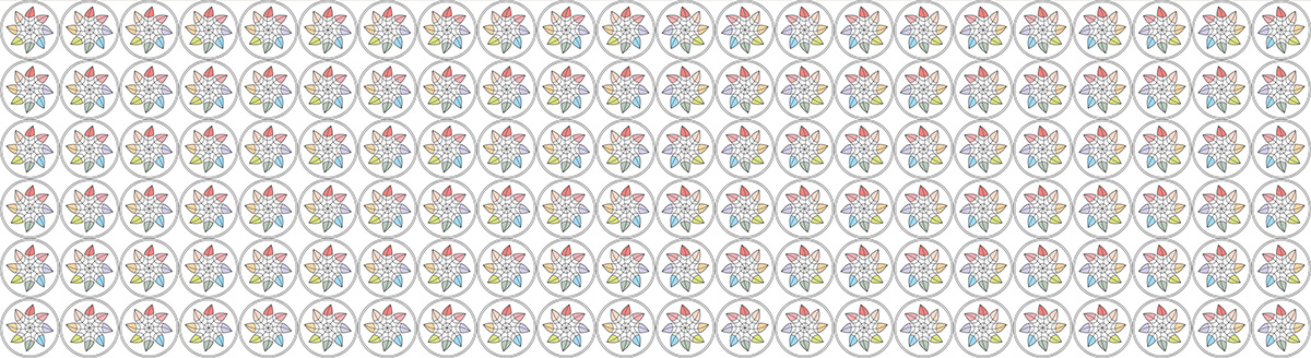 фирменный патерн Dream Flowers